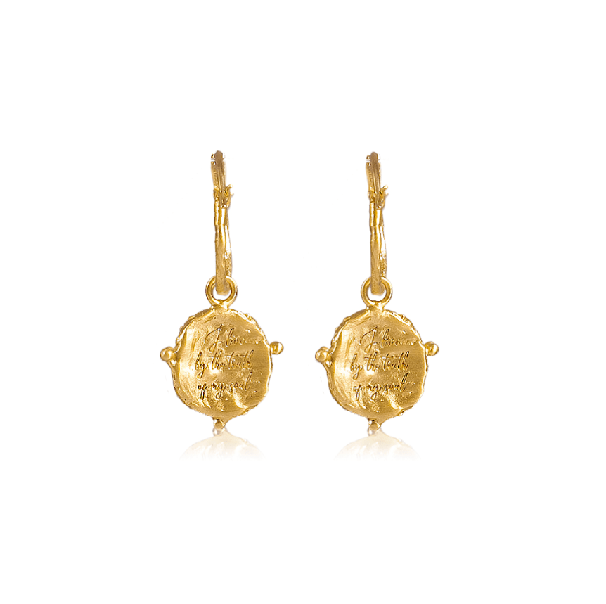 Live by the truth Ohrring