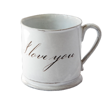 Tasse I LOVE YOU Astier de Villatte