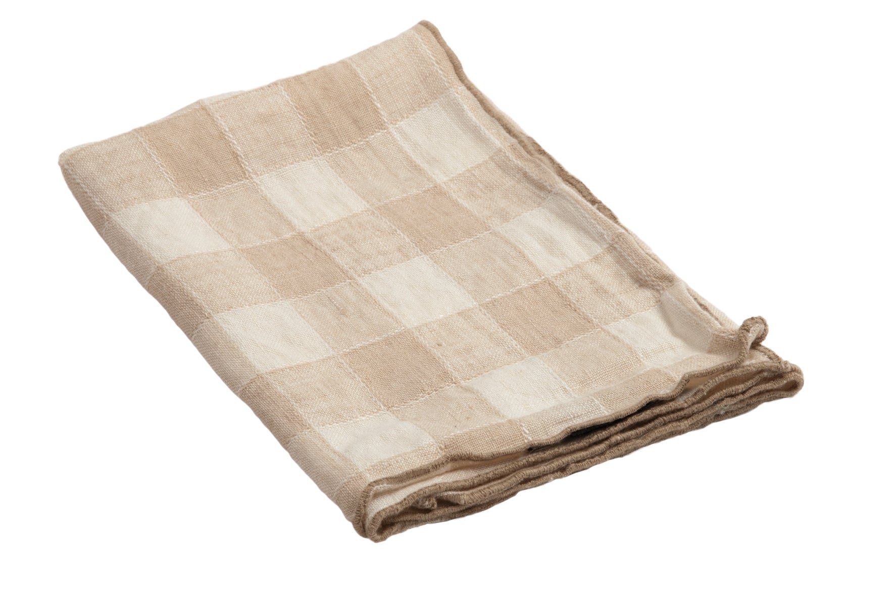 Servietten Canvas Vintage Vichy 43x43 Maison de Vacances