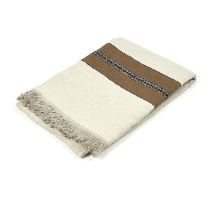 Fringed Plaid ETIENNE Libeco