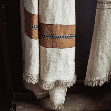 Fringed Plaid ETIENNE Libeco
