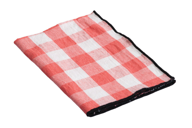 Servietten Canvas Mimi Vichy 45x45 Maison de Vacances