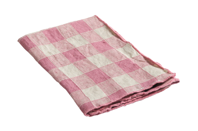 Servietten Canvas Vintage Vichy 43x43 Maison de Vacances