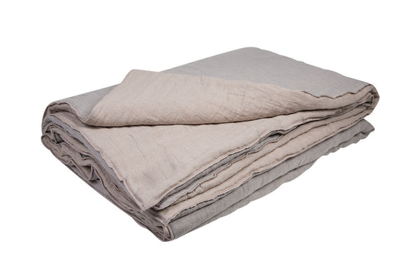 Cocoons Crumpled Washed Linen 140x250 Maison de Vacances