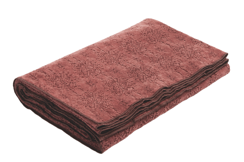Plaids Stone washed Jacquard Kilim 135x250 Maison de Vacances