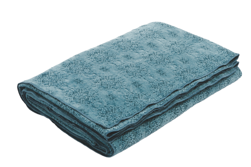 Plaids Stone washed Jacquard Kilim 135x250 Maison de Vacances