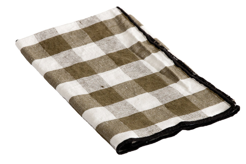 Servietten Canvas Mimi Vichy 45x45 Maison de Vacances